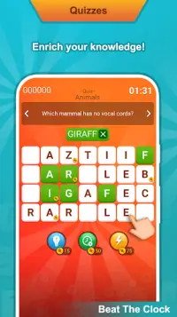 Wordazzle - A dazzling word game Screen Shot 2