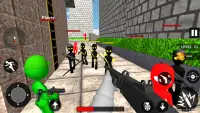 Stickman Counter Shooting : Fun Offline Free Game Screen Shot 4
