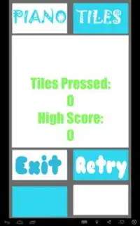Piano Tiles (Tap Only Blue Tiles) Screen Shot 0