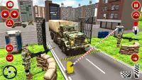 Army Truck Driving Army Games Screen Shot 1