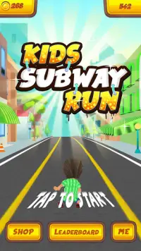 Kids Subway Run : 3D Runner Screen Shot 0