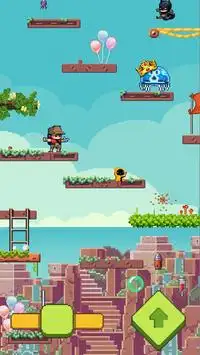 Pixel Jump - monster smash adventure Screen Shot 6