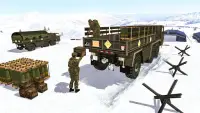 Offroad kamyon sürücü - ordu kargo taşıyıcı Screen Shot 1