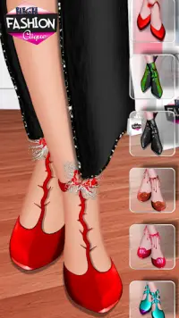 High Fashion Clique - Dress up & Makeup Game Screen Shot 2