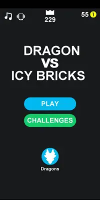 Dragon Vs Icy Bricks Screen Shot 4