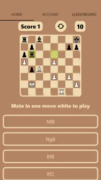 Chess master tutorial Quiz Screen Shot 1