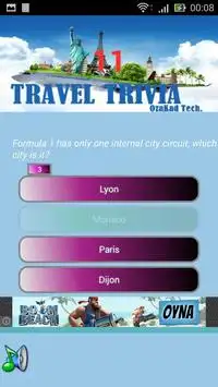 Travel Quiz Game Screen Shot 5