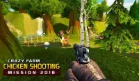 Crazy Farm Chicken Shooting Mission 2018 Screen Shot 2