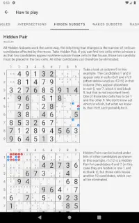 Sudoku - Free Tips & Tricks Screen Shot 10