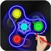 Draw and Spin FIDGET Spinner