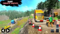 Offroad Cargo Truck Driving Simulation Games 2021 Screen Shot 1