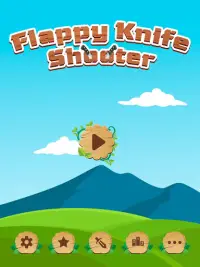 Flappy Knife Shooter : Tap to Throw the target Screen Shot 4