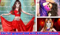 Beautiful Belly Dancer Girl Salon : Dressup Games Screen Shot 3