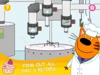 ثلاث قطط: مغامرة طبخ! ألعاب مصغرة للأطفال Screen Shot 9