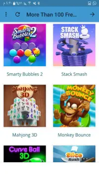 More Than 100 Free Online Games Screen Shot 3