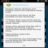 Chess Queen,Rook,Bishop & Knight Problem Screen Shot 12