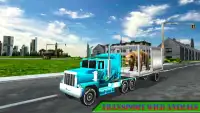 selvagem animal transporte Sim Screen Shot 1