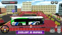 City Coach Bus Simulator Parking Drive Screen Shot 4