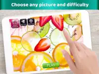 🍓 Frutas Rompecabezas - Juegos de puzzle gratis Screen Shot 1