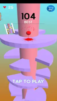 Bouncing Stack Ball Drop on Helix Jump 2020 Screen Shot 1