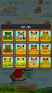 Jumping Frogs Race Multiplayer Screen Shot 2