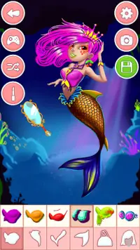 Juegos de Maquillaje Sirenas Screen Shot 7