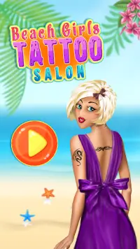 Beach Girls' Tattoo Salon Screen Shot 0
