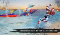 US Army Robot Shark Submarine Transform Robot Game Screen Shot 11