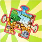 Kartun Jigsaw Puzzle untuk Ana