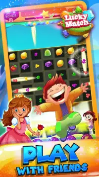 Lucky Match | Sweet Jelly Fruit Connect Puzzle Screen Shot 2