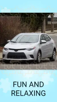 Yapboz yapbozları Toyota Corolla araba Screen Shot 4