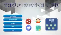 Futebol de Mesa em 3d Screen Shot 0