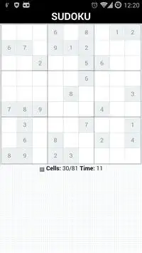 Sudoku JS Screen Shot 0