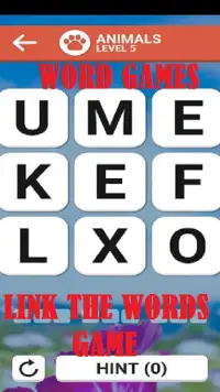 Word Search Game : Connect Word Search Puzzle Screen Shot 3