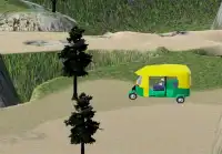 Auto Rickshaw Mountain Drive Screen Shot 7