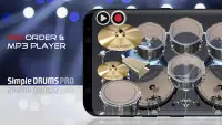Simple Drums Pro - ड्रम सेट Screen Shot 0
