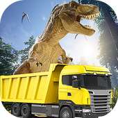 Jurassic Zoo Dinosaur Transport-Truck Offroad Sim