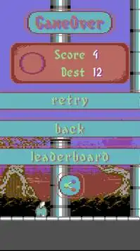 Flappy Retro C64 Screen Shot 3