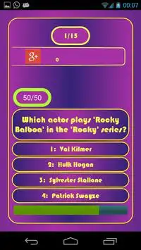 Millionaire Quiz Screen Shot 0