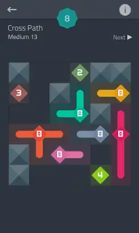 Linedoku - Logic Puzzle Games Screen Shot 2