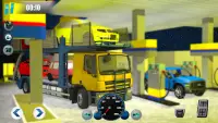 Off-Road Car Transporter 2020: Car Carrier Game Screen Shot 1