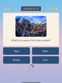 Roller Coaster Quiz Screen Shot 9