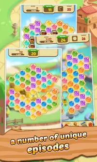 Honeyday Blitz 2 - puzzle Screen Shot 5