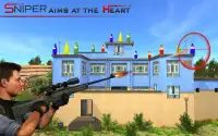 Jogo de tiro de garrafa 3D - Expert Sniper Academy Screen Shot 0