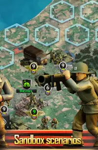 Frontline: Western Front - WW2 Strategy War Game Screen Shot 6
