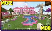 Map Pink Princess House MCPE - Minecraft Mod Screen Shot 0