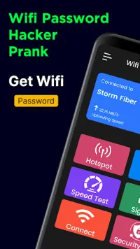 WiFi senha Hacker Prank Screen Shot 0