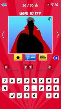 Superhero Trivia - Quiz Game Avengers Movies MCU Screen Shot 1