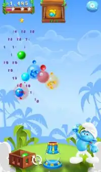 Bubble Smurf Shooter Screen Shot 3