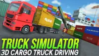 Truck Simulator 3D - Cargo Truck Driving Games Screen Shot 0